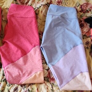 2 New Pair Of New Outdoor Voices Size MEDIUM Leggings Retail $95.00 EACH